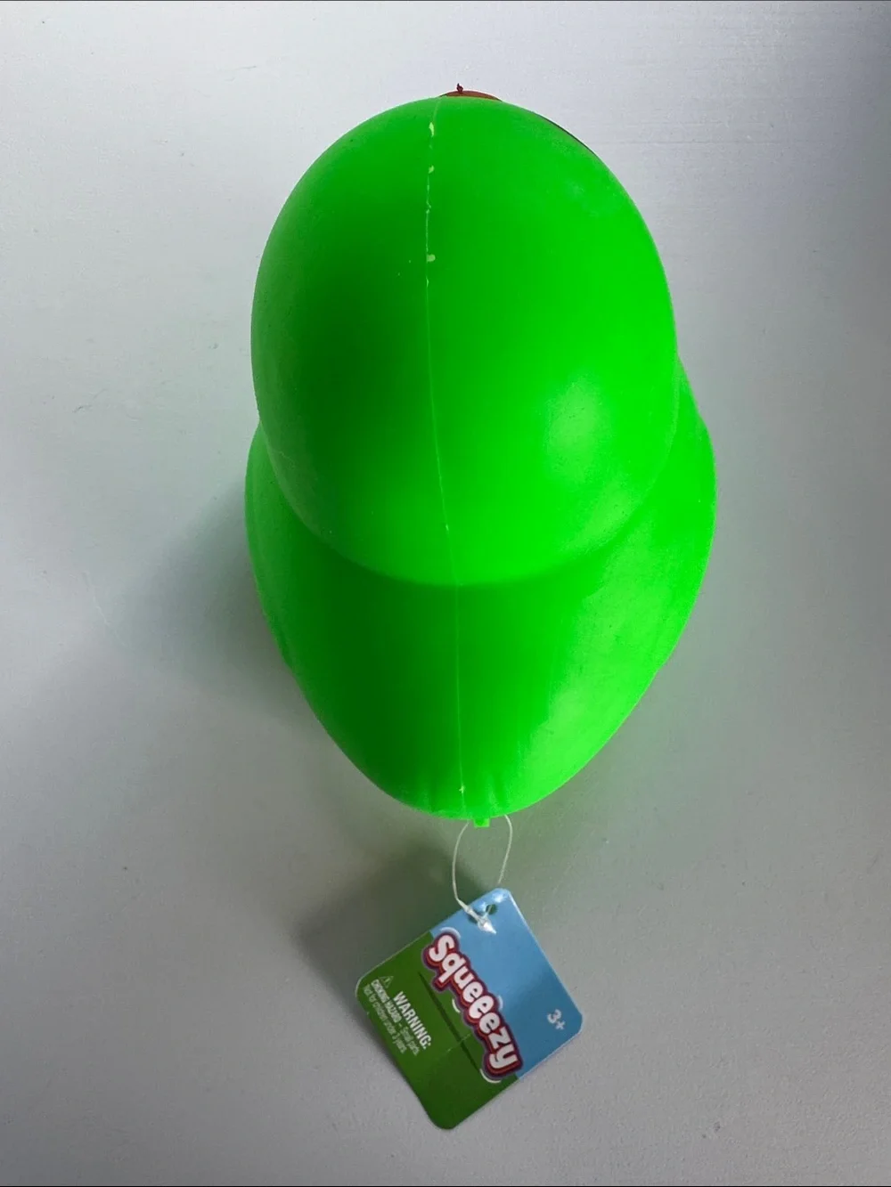 Squeeezy Bright Green Duck Jumbo Giant Squishy Squeezy Sensory Fidget Toymendous